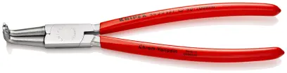 Kleště Knipex 44 23 J31 - vnitřní pojistné kroužky, zahnuté hroty 90° (K 44 23 J31)