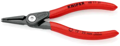 Precizní kleště Knipex 48 11 J1 SB - vnější pojistné kroužky (K 48 11 J1 SB)