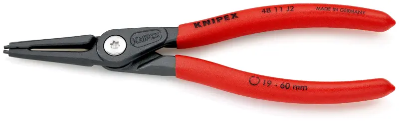 Precizní kleště Knipex 48 11 J2 SB - vnější pojistné kroužky (K 48 11 J2 SB)