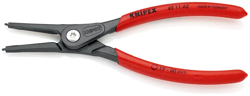 Precizní kleště Knipex 49 11 A2 SB - vnější pojistné kroužky (K 49 11 A2 SB)