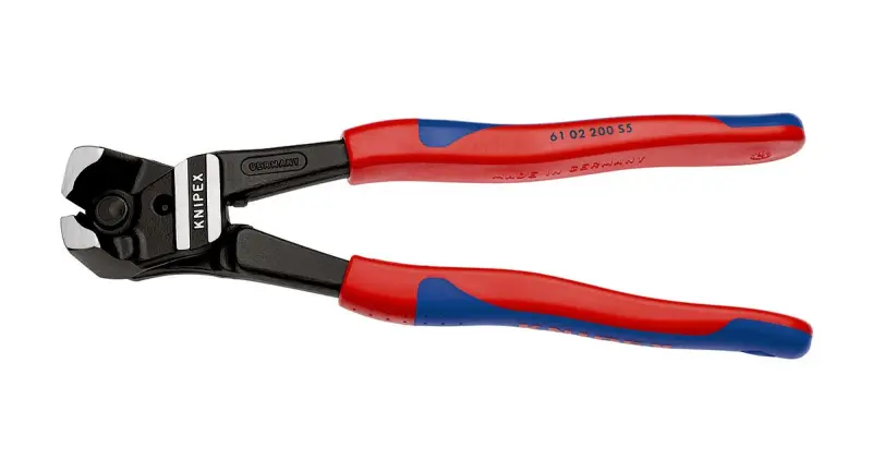Čelní pákové štípací kleště Knipex 61 02 200 S5 - na čepy, s velkým převodem (K 61 02 200 S5)