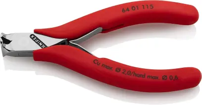Kleště Knipex 64 01 115 115 mm štípací čelní pro elektroniku (K 64 01 115)