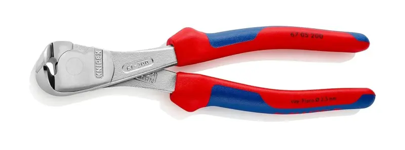 Čelní silové štípací kleště KNIPEX 67 05 200 mm (K 67 05 200)