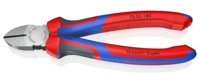 Boční štípací kleště Knipex 70 02 180 SB - komfortní rukojeť (K 70 02 180 SB)