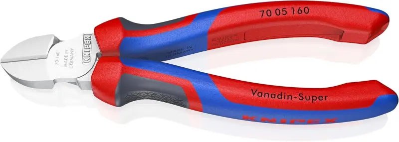 Boční štípací kleště Knipex 70 05 160 SB - komfortní rukojeť, chromováno (K 70 05 160 SB)