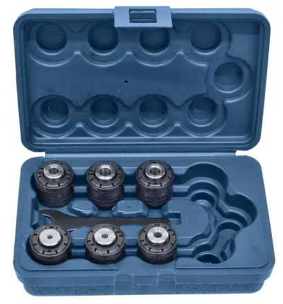 Rychloupínací sklíčidla Bernardo M3 ÷ M12 pro TM 12 P/TM 12 E (Sada 6 ks) (BER0114450)