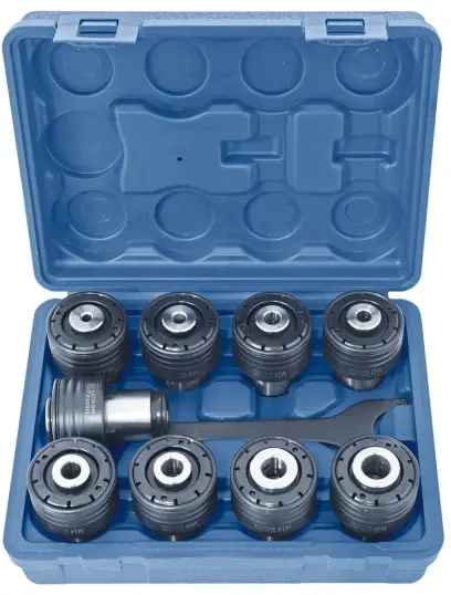 Bernardo 01-14452 Rychloupínací sklíčidla M5 ÷ M24 pro TM 24 P/TM 24 E (Sada 9 ks) (BER0114452)