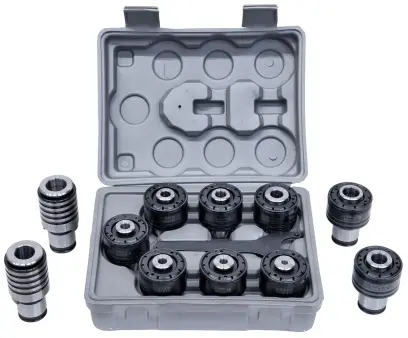 Rychloupínací sklíčidla Bernardo M5/6 ÷ M30 pro TM 30 E (Sada 11 ks) (BER0114453)