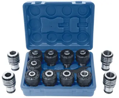 Bernardo 01-14454 Rychloupínací sklíčidla M5 ÷ M36 pro TM 36 E (Sada 13 ks) (BER0114454)