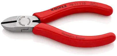 Boční štípací kleště Knipex 70 11 110 - štíhlý tvar (K 70 11 110)