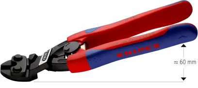 Kompaktní štípací kleště Knipex 71 42 200 - CoBolt®, vícesložkové návleky (K 71 42 200)