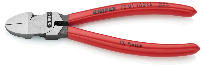 Boční štípací kleště Knipex 72 01 160 KA - na umělou hmotu (K 72 01 160 KA)