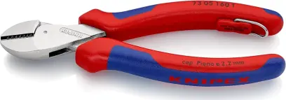 Boční štípací kleště Knipex 73 05 160 T BK - X-Cut®, kompaktní s velkým převodem (K 73 05 160 T BK)