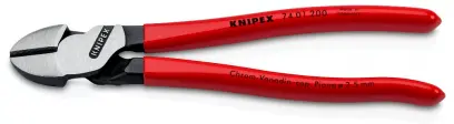 Boční štípací kleště Knipex 74 01 200 SB - silové, potaženo plastem (K 74 01 200 SB)