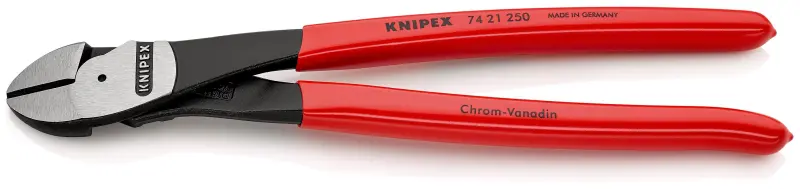 Boční štípací kleště Knipex 74 21 250 - silové, potaženo plastem (K 74 21 250)