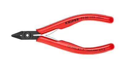 Kleště Knipex 75 02 125 125 mm štípací boční pro elektroniku (K 75 02 125)