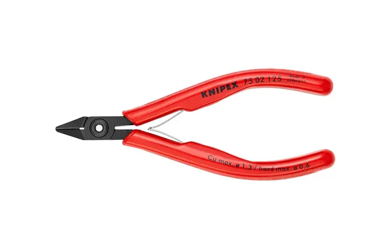 Kleště Knipex 75 02 125 125 mm štípací boční pro elektroniku (K 75 02 125)