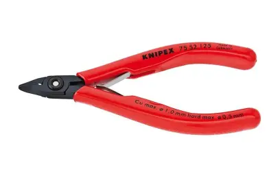 Kleště Knipex 75 52 125 štípací boční pro elektroniku (K 75 52 125)