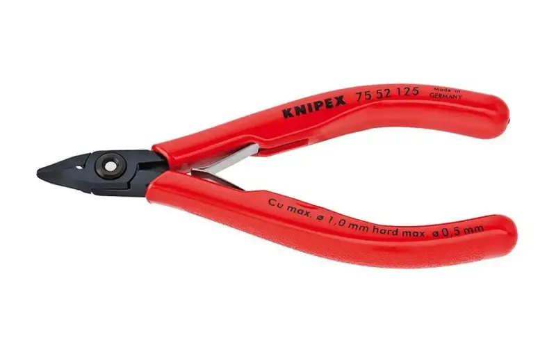 Kleště Knipex 75 52 125 štípací boční pro elektroniku (K 75 52 125)