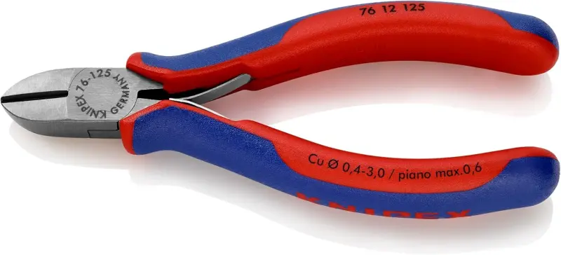 Kleště Knipex 76 12 125 štípací boční pro elektromechaniky (K 76 12 125)