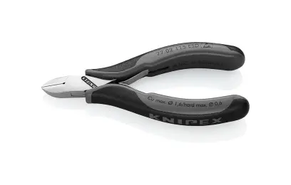 Kleště Knipex 77 02 115 ESD štípací boční pro elektroniku (K 77 02 115 ESD)