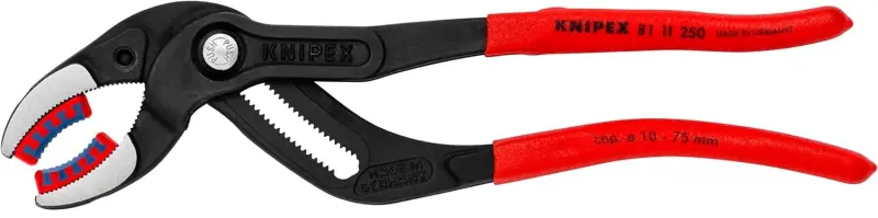 Kleště Knipex 81 11 250 instalatérské na sifonová šroubení a plasty (K 81 11 250)