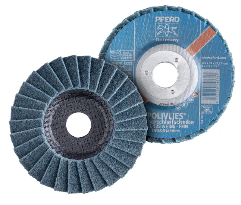 Lamelový brusný kotouč POLIVLIES PVL 125 A G. PFERD (PF4007220748367)