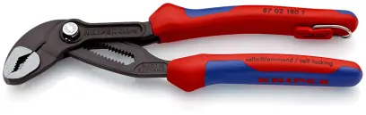 Kleště na vodní čerpadla Knipex 87 02 180 T Cobra®, upevňovací oko (K 87 02 180 T)