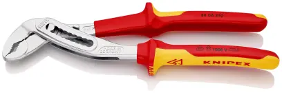 Kleště na vodní čerpadla Knipex 88 06 250 SB Alligator® - VDE, vícesložkové návleky (K 88 06 250 SB)