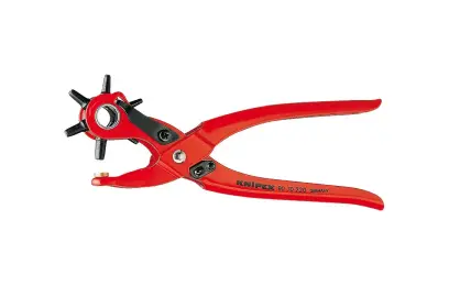Otočné děrovací kleště 220 mm Knipex 90 70 220 SB (K 90 70 220 SB)