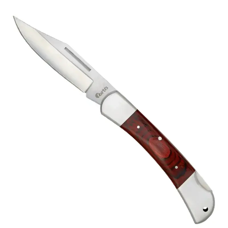 Pracovní nůž, dřevo kožené pouzdro 220mm FORTIS