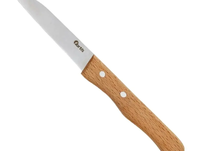 Odhrotovací nůž dřevěná rukojeť, 175mm FORTIS