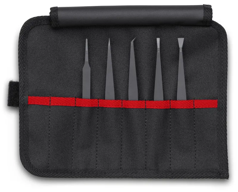 KNIPEX Sada plastových pinzet, ESD 5 ks. (K 92 00 05 ESD)