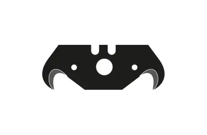 Háková čepel Black 0,65mm 10 ks./balení LUTZ BLADES