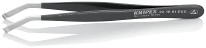 KNIPEX Polohovací pinzeta ESD nerezová ocel (K 92 16 01 ESD)