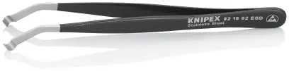 KNIPEX polohovací pinzeta ESD nerezová ocel (K 92 16 02 ESD)