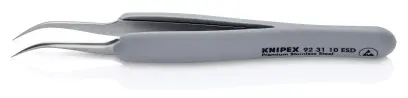 KNIPEX gumová pinzeta ESD nerezová ocel (K 92 31 10 ESD)
