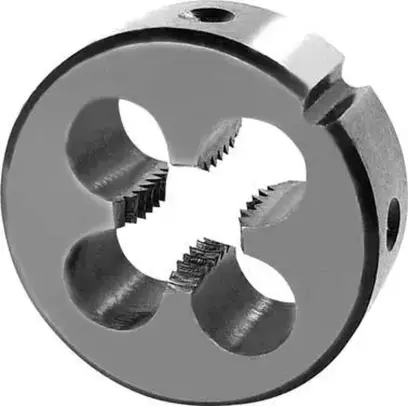Závitová HSS kruhová čelist M18 mm Fortis 7418150180 EN 22568, bez povlaku