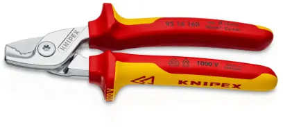 Nůžky na kabely KNIPEX (K 95 16 160 SB)
