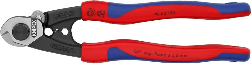 Nůžky na lana KNIPEX (K 95 62 190 SB)