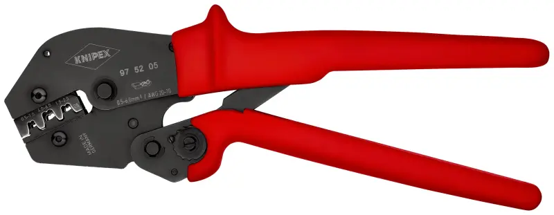 Lisovací kleště Knipex 97 52 05 SB  - neizolované konektory (K 97 52 05 SB)