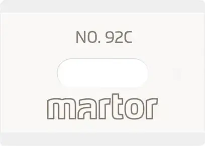 Keramická průmyslová čepel č. 92C Martor (2 ks)