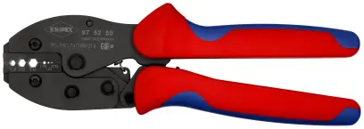 Lisovací kleště Knipex 97 52 50 SB PreciForce® - na koaxiální konektory BNC (K 97 52 50 SB)
