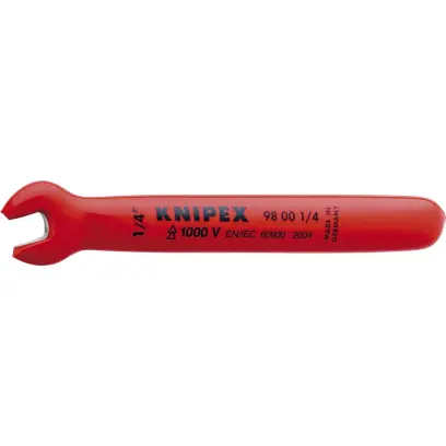 Otevřený stranový klíč 1/4" Knipex 98 00 1/4" VDE do 1000 V, palcový (K 98 00 1/4")
