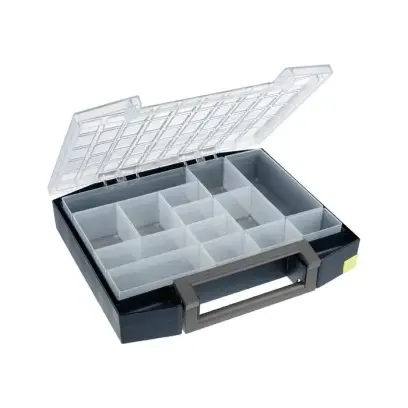 Sortimentový kufřík polycarbonat boxxser 80 5x10-14 modrý RAACO