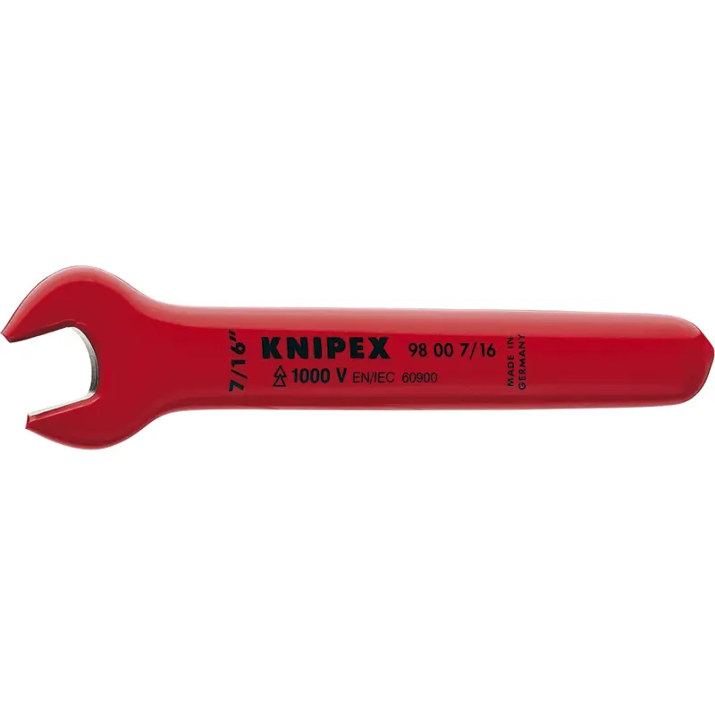 Otevřený stranový klíč 7/16" Knipex 98 00 7/16" VDE do 1000 V (K 98 00 7/16")