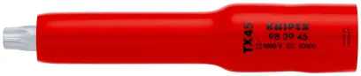 KNIPEX Nástrčný klíč s vložkou 3/8 "TX45 (K 98 29 45)