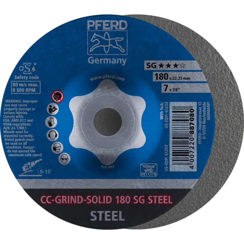 CC-GRIND-SOLID 180 SG-STEEL (PF4007220887080)