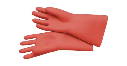 KNIPEX 98 65 40 Elektrikářské rukavice VDE do 1000 V, velikost 9 (K 98 65 40)