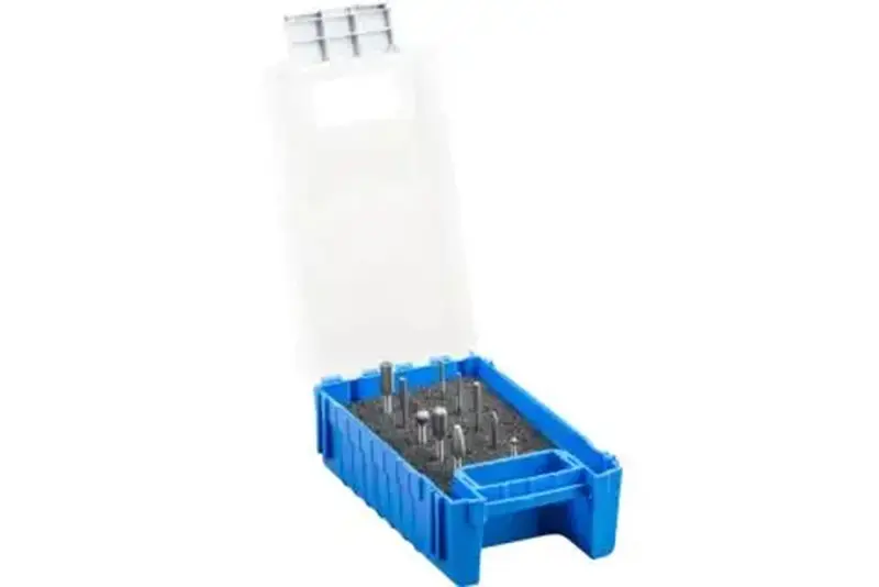 Stopkové frézy z tvrdokovu Pferd SET 1502 MICRO 10TLG (Sada 10 dílů) (PF4007220896181)